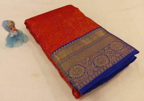 ARNI SILK HALF FINE ZARI SAREE WITH BLOUSE